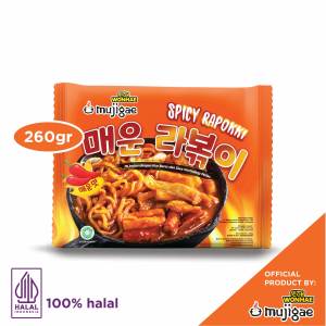 Mujigae by Wonhae Spicy Rapokki 260 gr