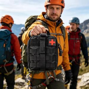 Ships within 24 hours EDC Bag Waist Bag Hunting Vest Emergency Tool Kit Outdoor First Aid Kit Camping Survival Bag