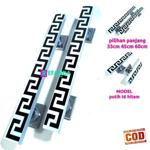 handle gagang tarikan pegangan pintu rumah minimalis panjang 33cm 45cm dan 60cm bahan stainless untuk pintu depan dan kamar