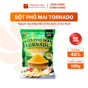 [HCM]Bột phô mai Tornado vị truyền thống - Gói 100g - Tomato T&P