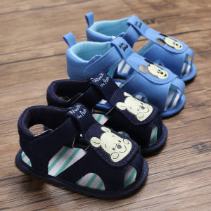 Baby Shoes Cartoon Fashion Summer Boys Girls Breathable Comfortable Casual Sandals Prewalker Shoes 0-18 Months Christmas Present