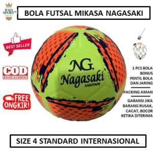 Bola Futsal Mikasa Nagasaki Santafe - Bola Futsal NAGASAKI ORIGINAL- Bola Futsal Mikasa - Bola Futsal Mikasa Paling Murah- Bola Futsal Import - Bola Futsal size 4