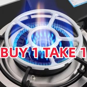 BUY 1 TAKE 1 Stainless Steel Gas Stove Bracket Stand Universal Pan Rack Stove Small Pot Rack Milk Pot Holder Non-slip Universal Stove Accessories
