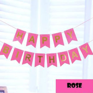 Gratis Ongkir - Bunting Flag Happy Birthday / Backdrop Pesta / Banner Dekorasi Ulang Tahun / Bendera
