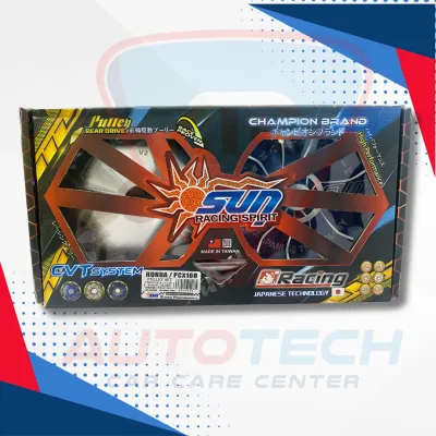SUN PULLEY SET FOR CLICK 150/125 BEAT FI NMAX 155 MIOi125 PCX 160 BEAT/ICON Motor Car - Autotech