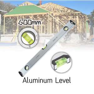 Magnetic Spirit Leveler Horizontal Measuring Ruler With Magnetic Base Spirit Level Leveling Tool
