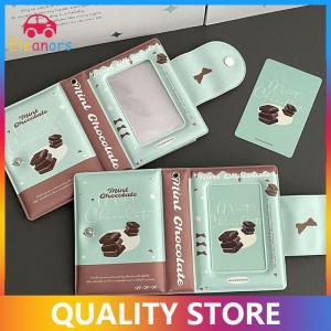 [Eleanor] French Thin And Clever PVC Hollow Card Bag Single Compartment Portable Photo Album 3-inch Small Card Storage Book Storage Bag