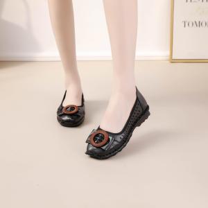 new pita Sepatu woman clar kts flat wanita kulit Sepatu Wanita melati Shoes flat