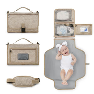 3 in 1 Baby Diaper Pad Waterproof Changing Diaper Travel Multifunction Portable Baby Diaper Cover Mat Hand Folding Diaper Bag2026