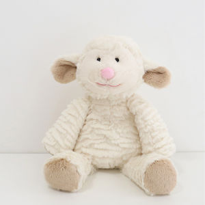 High Quality Soft Sheep Polar Bear  Crocodile Dog Stuffed Cartoon Animals Baby Appease Toys Doll for Children