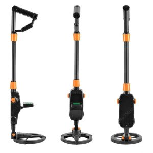 【COD】MD1008A Metal Detector Logam 2 Baterai Gold Pendeteksi Emas Underground Metal Detector Pencari Harta Karun Pendeteksi Logam Metal Detektor Emas Dalam Tanah Alat Pendeteksi Emas Dengan Layar LCD Koil Tahan Air Tuas Yang Dapat Disesuaikan