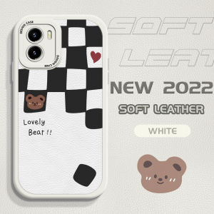 Phone Case For Vivo VIVO Y01 Y02 Y20 Y20i Y20S G Y12S Y12A Y17 Y15 Y15S Y15A Y01 Y12 Y3 Y19 Y50 Y30 Y30I Y85 Y66 Y65 2021 Girls Lovely Slim Magic Cube Leather Back Casing PU Leather Cover Phone Case