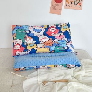 Cartoon Children Teenager Pillow Kids Baby Health Care Pillow For Sleep 50x30cm