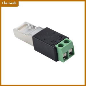 [The Gesh] Bộ chuyển đổi RJ45 sang RS485 Bộ chuyển đổi đầu cuối RJ45 bộ chuyển đổi RJ45 sang RS485 đầu pha lê sang đầu cuối