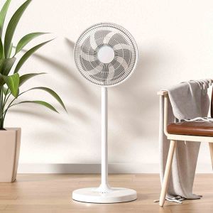 Electric Fan Inverter Stand Fan With Remote Air Circulator Fan Turbo Fan Home Cooler 3 Speed Cooling Quiet Home Vertical Circulation Fan Manual Desktop Floor Fan