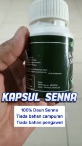 KAPSUL TEH SENNA [100 BIJI KAPSUL]