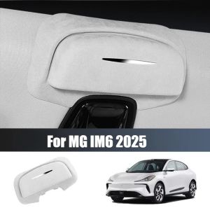 secr For MG IM6 2025 Glasses Spectacles Holder Case Car Interior Sunroof ABS Glasses Case Sunglasses Clip Organizer Q3P9R