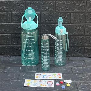 BOTOL MINUM BENING VIRAL BOTOL BERANAK 3 IN 1 FREE SEDOTAN STICKER - CTshop