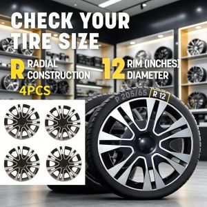 4 Pcs Wheel Hub Cover Modified Car Wheel R13/R14/R15/R16 316 Steel wire Wheel Caps hub cap