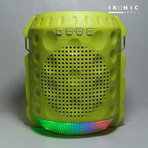 IKONIC Speaker Bluetooth Portabel Wireless Bluetooth Karaoke Speaker Super Bass SR 878 O