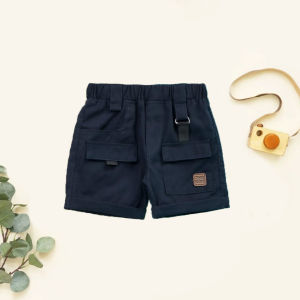 Celana Pendek Short Pants Kantong Bawahan Anak Polos CARGO Unokids KIDS 1-5th Bahan Katun Laki Laki Perempuan