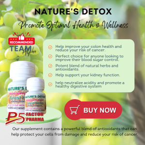 Natures Detox Powerful Supplement (Bottle of 2)