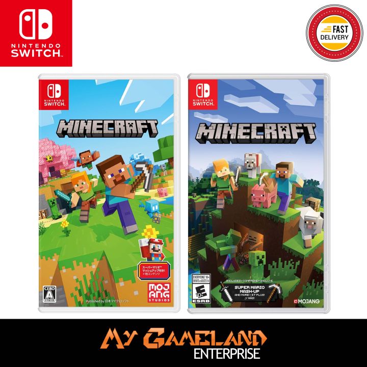 NIntendo Switch Minecraft(English/Chinese) English Chinese Edition