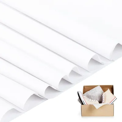 200 Pcs Acid Free Archival Tissue Paper Archival Packing Paper No Acid Paper Unbuffered Interleaving Paper White Tissue Paper Bulk for Storing Clothes Textiles Jewelries Present Wrap（15×20inch）