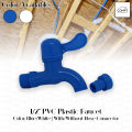 Multipurpose Plastic PVC Spigot Faucet with or w/o Hose Connector Gripo. 