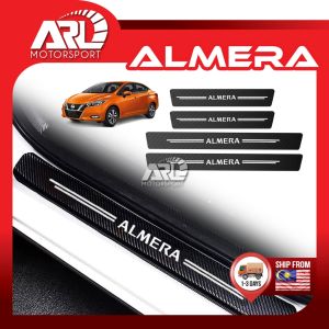 Nissan Almera N18 (2011-2020) Door Step Anti Scratch Side Door Sill Strip Protector Sticker ARL Motorsport