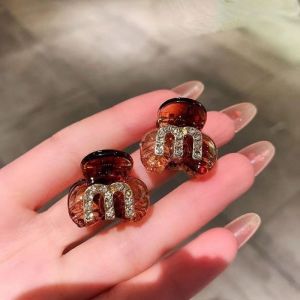 Jepit Rambut Jepitan Jedai Mini Acrylic Dengan Permata Pearl Gaya Mewah Fashion Korea