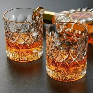 Cốc thủy tinh pha lê uống whisky  vang uống nước wine glass Dung Tích 290 ML Cao Cấp