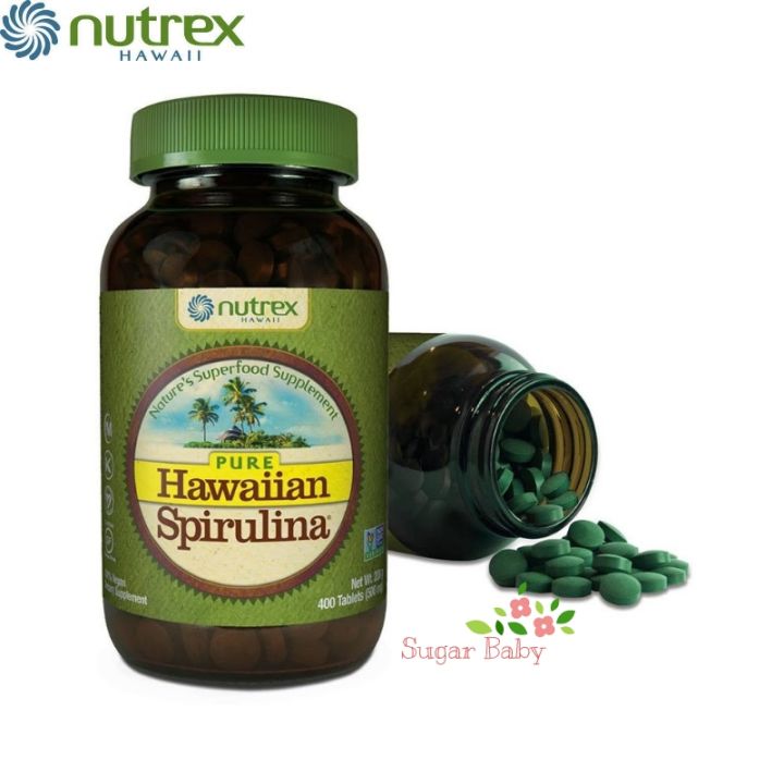 Spiruline Nutrex Hawaii 1000 Mg - Boîte De 180 Comprimés - Neuf