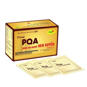 Cốm Hen Suyễn PQA Hỗ Trợ Giảm Ho Thông Phế Dùng Cho Người Bị Khó Thở Viêm Phế Quản Hộp 25 Gói dược phẩm PQA