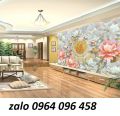 Tranh gạch men 3d ốp tường phòng khách đẹp - FCVV43. 