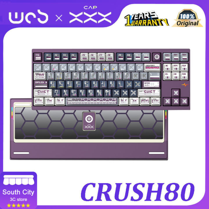 WOB CAPXXX CRUSH80 C80 限定カラー Wobkey Crush80 Review! - YouTube