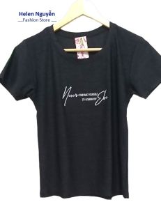 (Sales) Áo Thun Nữ Tay Ngắn Chất Cotton Lạnh Mềm Mịn Cao Cấp Shop Helen Nguyễn – ATNN004