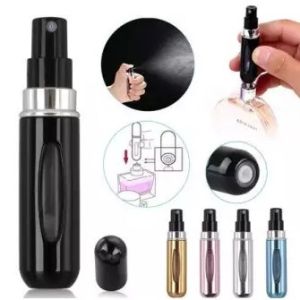 5ml Portable Mini Refillable Perfume Bottle Spray Scent Pump Empty Cosmetic Container Spray