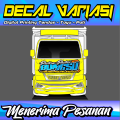 Stiker Kabin Depan Stiker Variasi Stiker Decal Stiker Putra Putri Bungsu Stiker Dada Stiker Variasi Stiker Bisa Reques Stiker Depan Truk Canter/Giga/Ragasa Dll. 