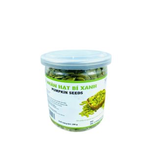 Nhân hạt bí xanh rang chín Mộc Lan – 250 500g – giòn thơm ngon
