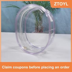 【ZTOYL】 10cm búp bê sang trọng ra túi PVC Bông trong suốt búp bê hiển thị trong suốt Pouch rõ ràng lưu trữ trường hợp cho phim hoạt hình phim hoạt hình búp bê