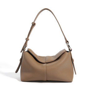 BeeGreen Women Genuine Leather Elegant Underarm Bag Soft Small Shoulder Bag High Quality Daily Commuter Sling Bag