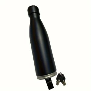 Diversion Safe Water Bottle Can Stainless Steel Tumbler Safe With A Food Grade Smell Proof Bag Bottom Unscrews for Storage