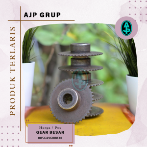 Gear besar odong odong kereta panggung