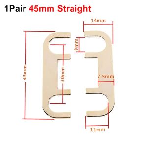 WUXU 1Pair Four Column Speaker Connection Piece Double Line Pure Copper Straight Piece Durable DIY Terminals Socket Clip Audio Junction Box