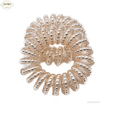 Phone Cord Spiral Hair Ties Ponytail Hair Band Waterproof Hairband Accessories TF-Uss-VN