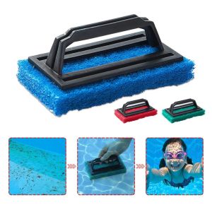 SGFDD Pool Accessories Piscina Brush Clean Tools Cleaner Swimming Pool Accessories Sponge Brush Swimming Pool Equipment Cleaning Brush
