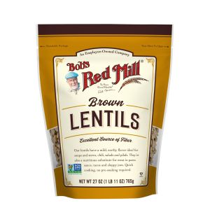 Bobs red mill Brown  Petite French Green  Red Lentils ถั่วเลนทิล สีน้ำตาล สีแดง สีเขียว สำหรับทำซุปและสตูว์