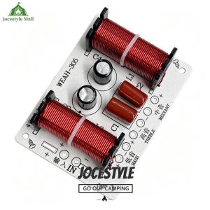 Speaker Crossover Circuit 3 Way Treble Midrange Bass Frequency Divider for Sound System