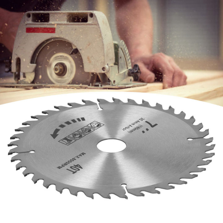 7x40t 180mm lưỡi cưa cacbua gắn chặt tròn đĩa cắt phụ kiện chế biến gỗ ...